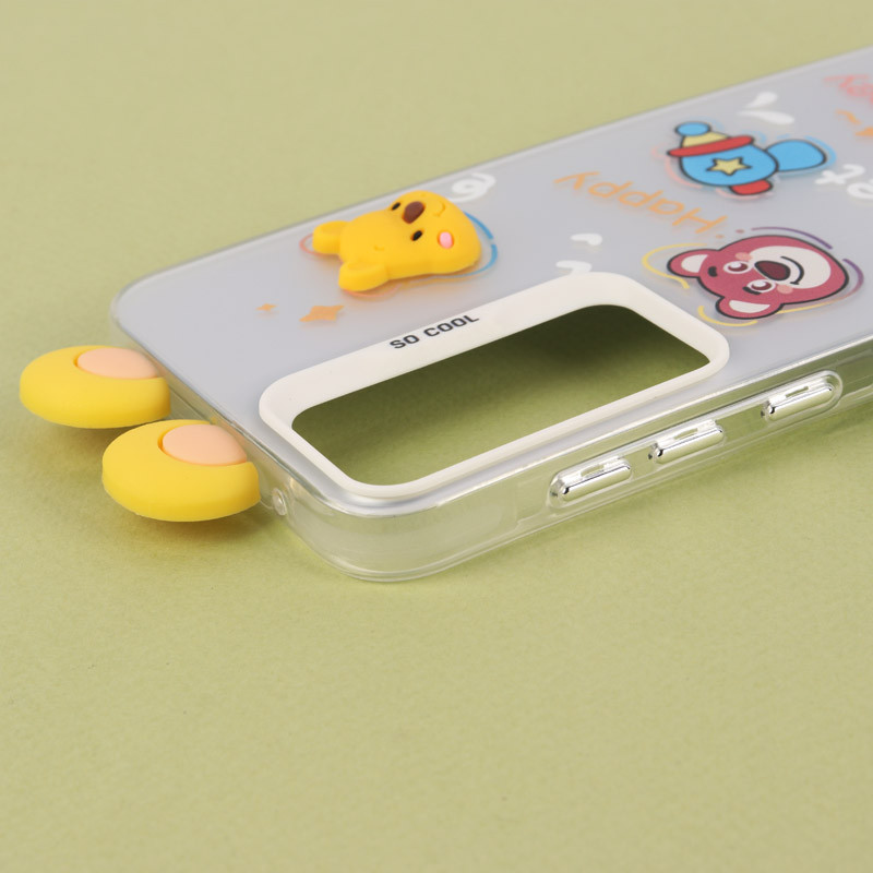 قاب PC So Cool سامسونگ Galaxy A55 عروسکی گوش دار