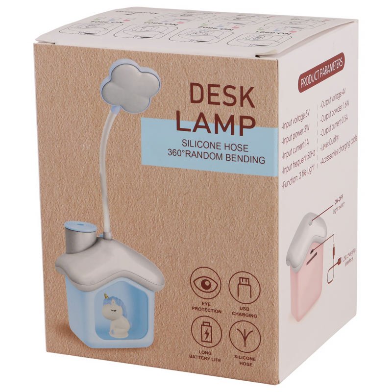 چراغ مطالعه فانتزی طرح کلبه Desk Lamp No.8808