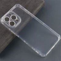 قاب ژله ای شفاف آیفون iPhone 16 Pro Max محافظ لنزدار
