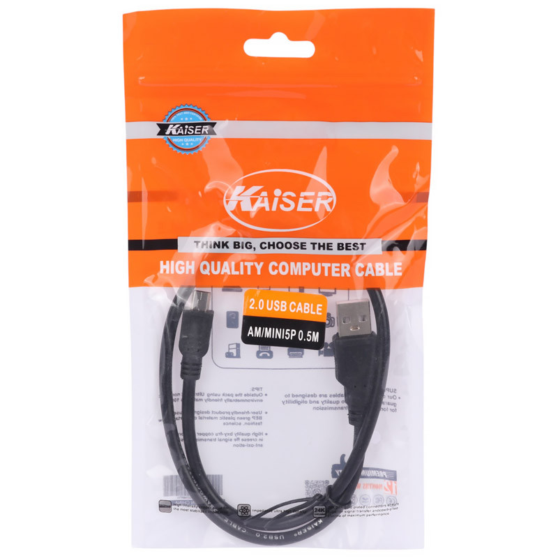 کابل مینی یو اس بی Kaiser 0.5m