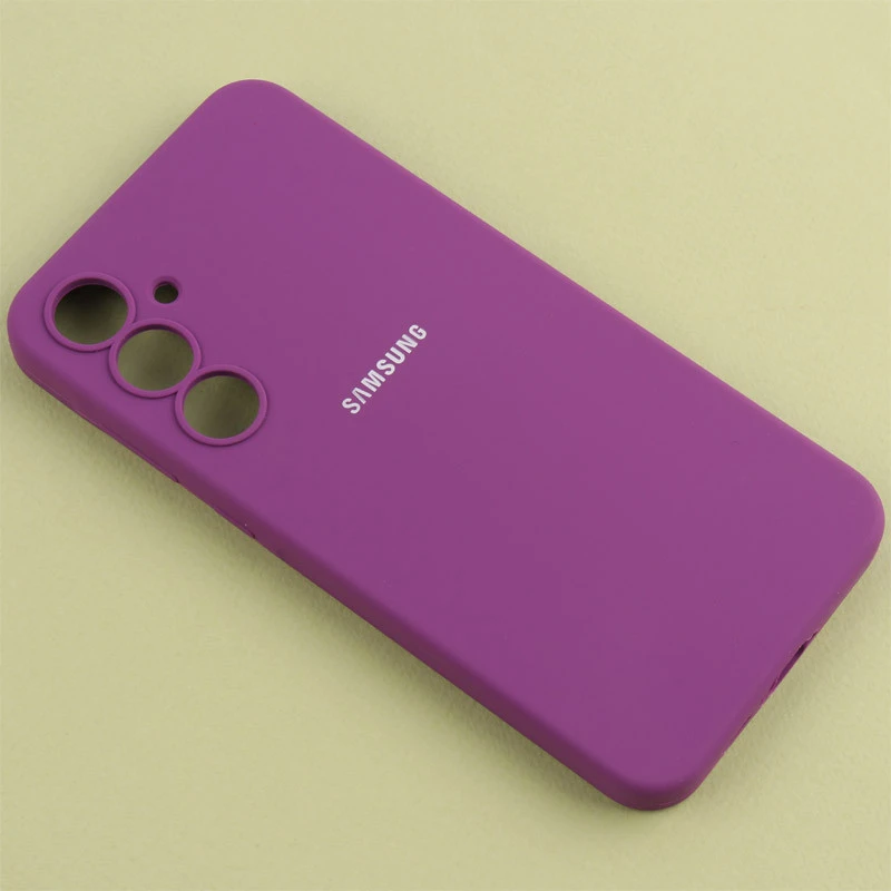 قاب سیلیکونی اصلی زیربسته سامسونگ Galaxy A55 محافظ لنزدار