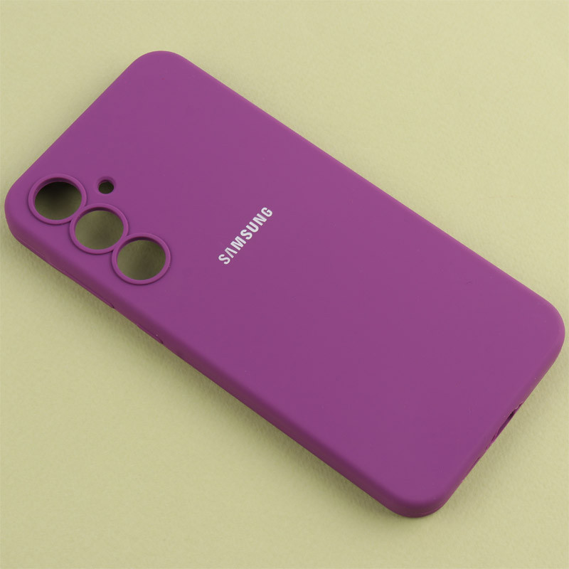قاب سیلیکونی اصلی زیربسته سامسونگ Galaxy A55 محافظ لنزدار