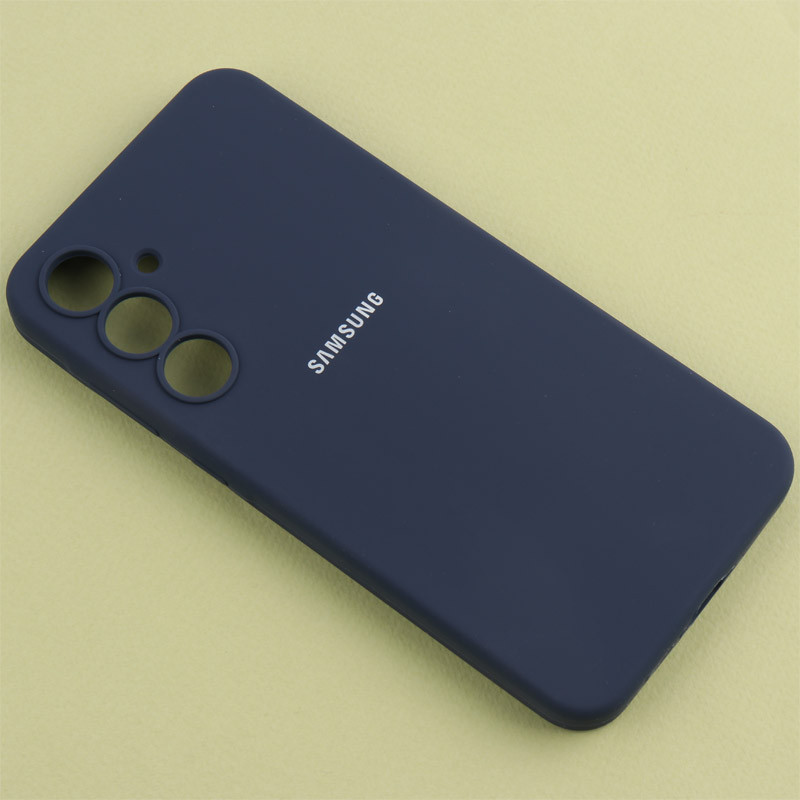 قاب سیلیکونی اصلی زیربسته سامسونگ Galaxy A55 محافظ لنزدار
