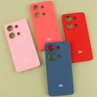 قاب سیلیکونی اصلی زیربسته شیائومی Redmi Note 13 Pro 4G محافظ لنزدار