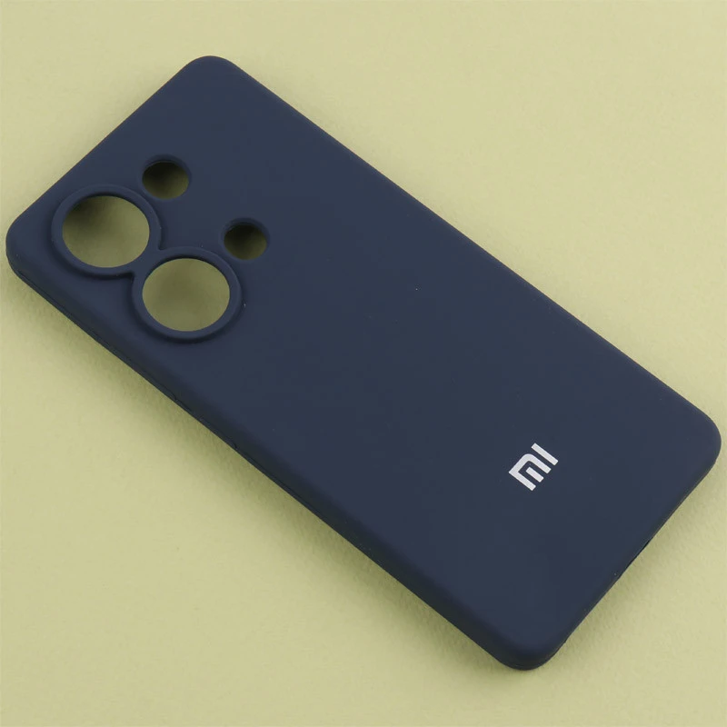 قاب سیلیکونی اصلی زیربسته شیائومی Redmi Note 13 Pro 4G محافظ لنزدار