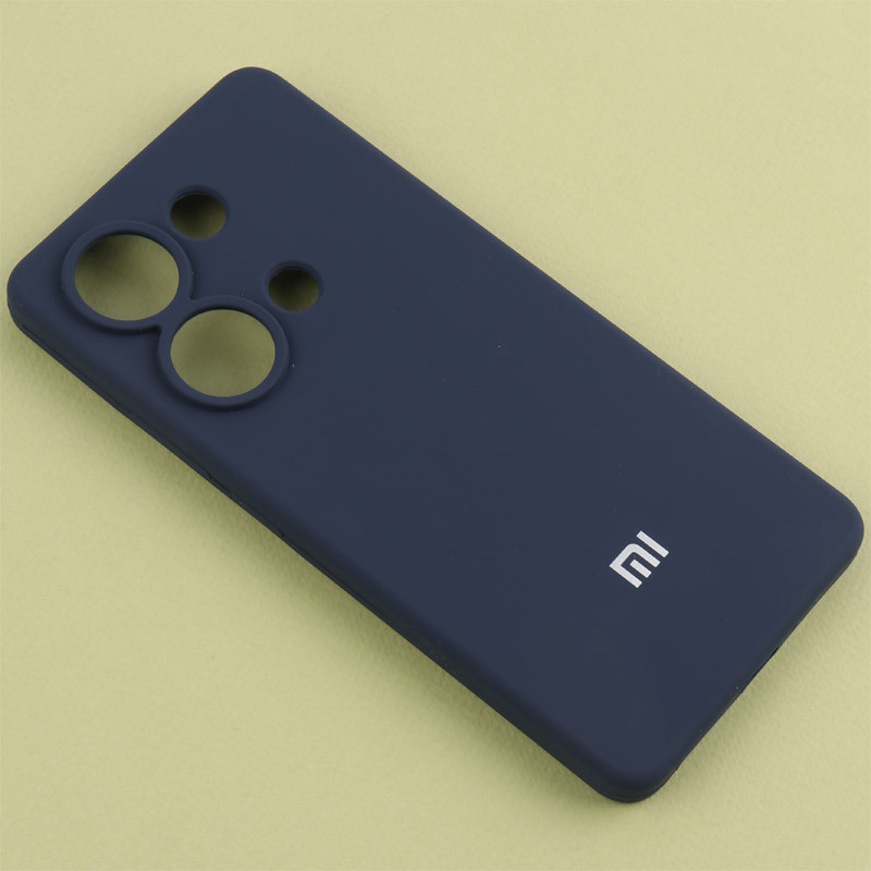 قاب سیلیکونی اصلی زیربسته شیائومی Redmi Note 13 Pro 4G محافظ لنزدار