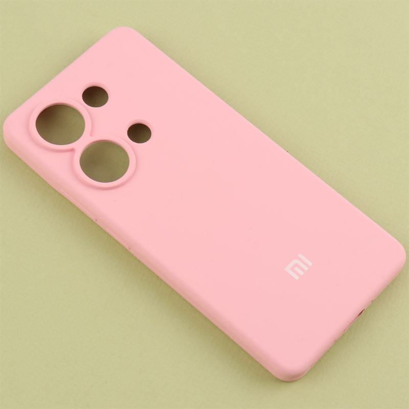 قاب سیلیکونی اصلی زیربسته شیائومی Redmi Note 13 Pro 4G محافظ لنزدار