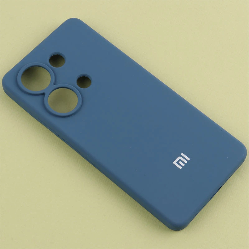 قاب سیلیکونی اصلی زیربسته شیائومی Redmi Note 13 Pro 4G محافظ لنزدار