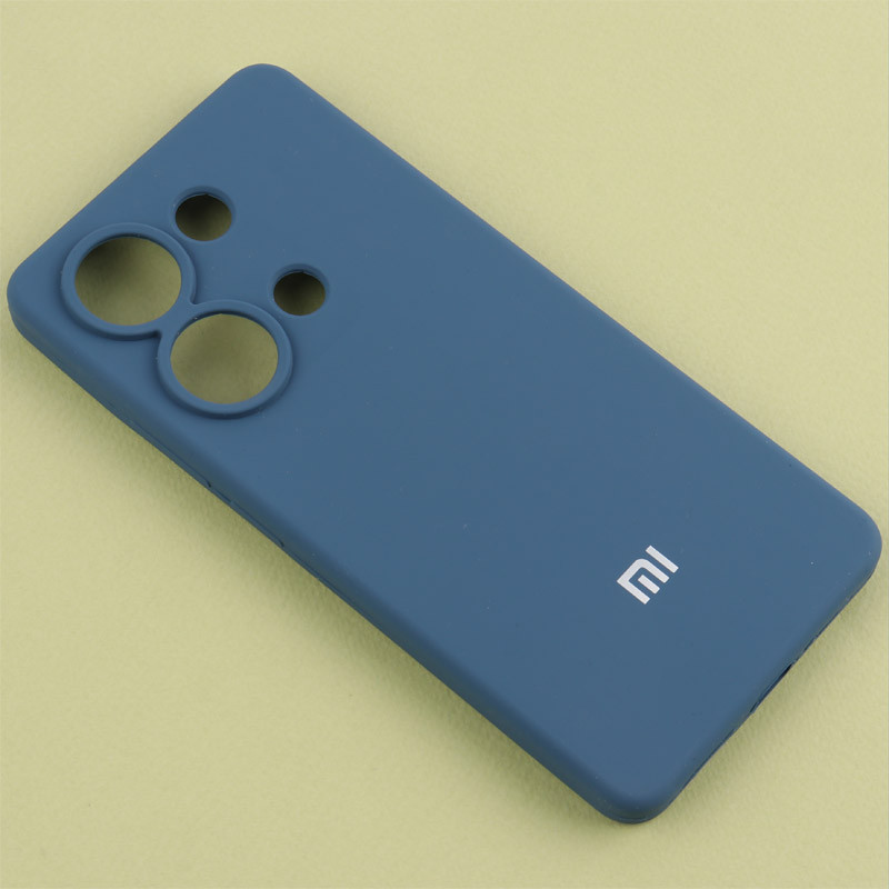 قاب سیلیکونی اصلی زیربسته شیائومی Redmi Note 13 Pro 4G محافظ لنزدار