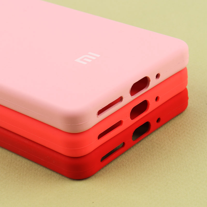 قاب سیلیکونی اصلی زیربسته شیائومی Redmi Note 13 Pro 4G محافظ لنزدار