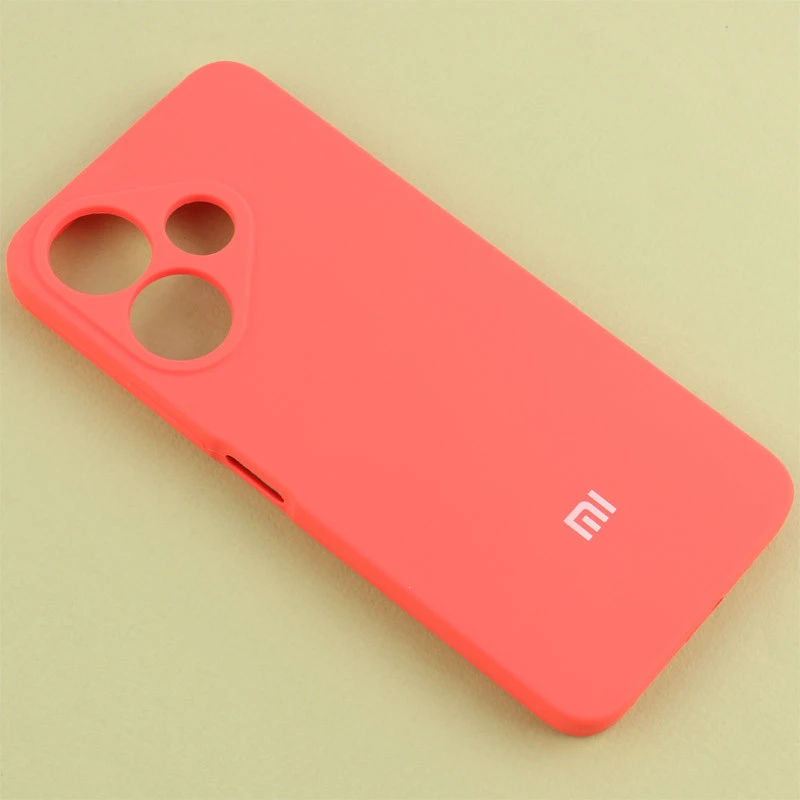 قاب سیلیکونی اصلی زیربسته شیائومی Redmi 13 4G / Redmi 13 5G محافظ لنزدار