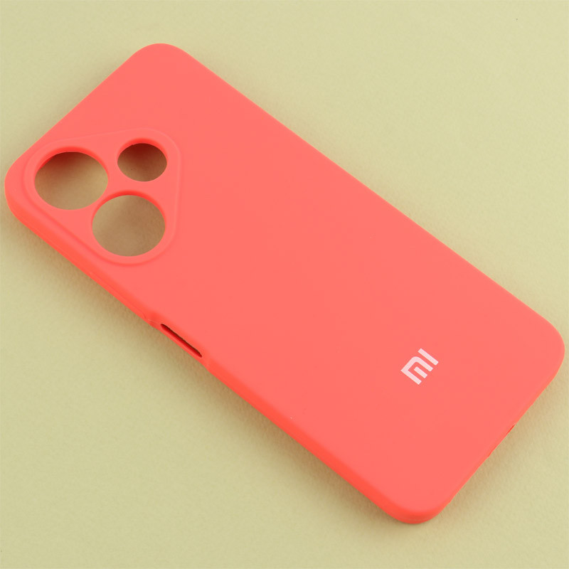 قاب سیلیکونی اصلی زیربسته شیائومی Redmi 13 4G / Redmi 13 5G محافظ لنزدار