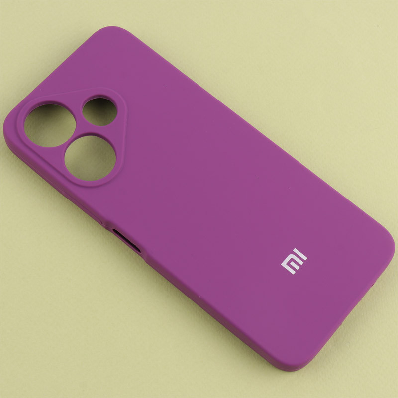 قاب سیلیکونی اصلی زیربسته شیائومی Redmi 13 4G / Redmi 13 5G محافظ لنزدار