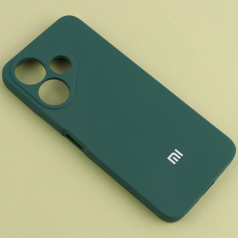 قاب سیلیکونی اصلی زیربسته شیائومی Redmi 13 4G / Redmi 13 5G محافظ لنزدار