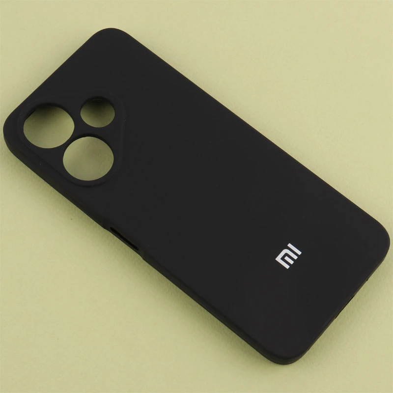 قاب سیلیکونی اصلی زیربسته شیائومی Redmi 13 4G / Redmi 13 5G محافظ لنزدار