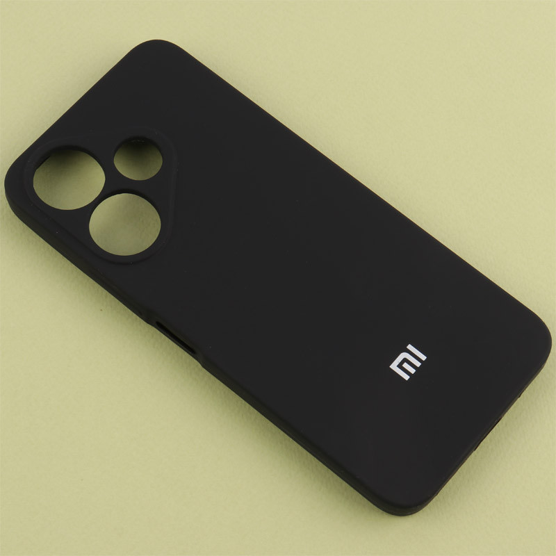 قاب سیلیکونی اصلی زیربسته شیائومی Redmi 13 4G / Redmi 13 5G محافظ لنزدار