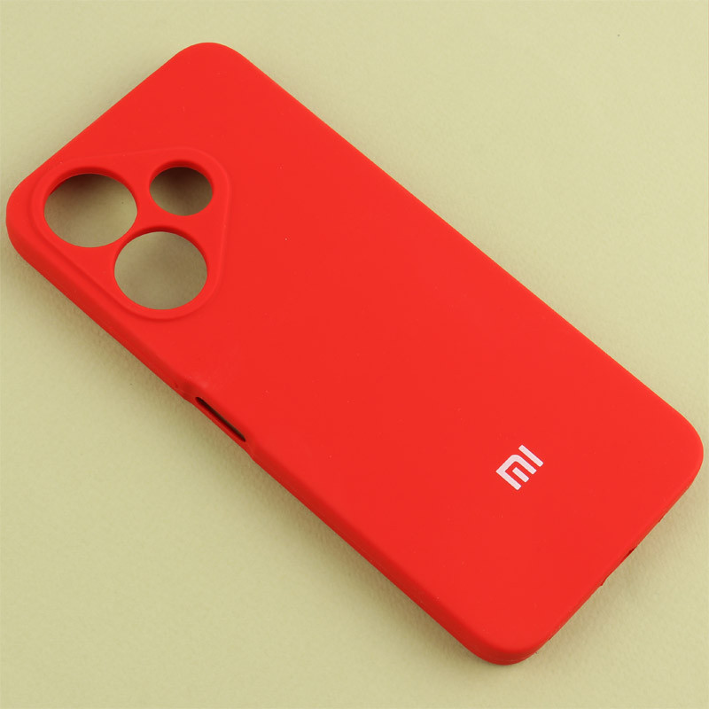 قاب سیلیکونی اصلی زیربسته شیائومی Redmi 13 4G / Redmi 13 5G محافظ لنزدار