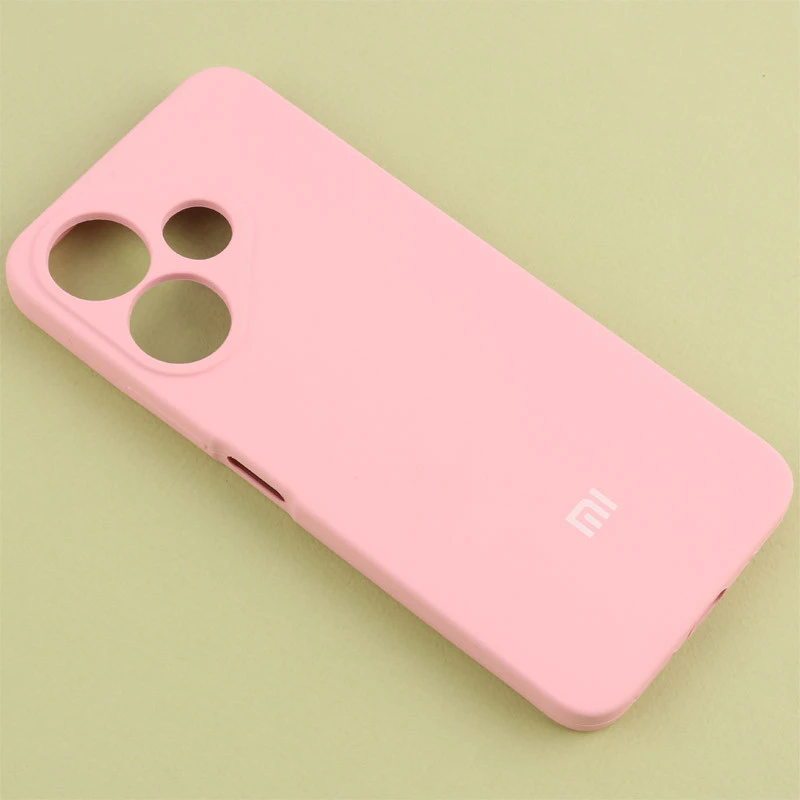 قاب سیلیکونی اصلی زیربسته شیائومی Redmi 13 4G / Redmi 13 5G محافظ لنزدار