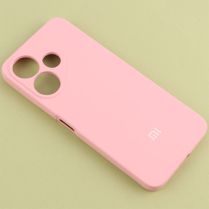 قاب سیلیکونی اصلی زیربسته شیائومی Redmi 13 4G / Redmi 13 5G محافظ لنزدار