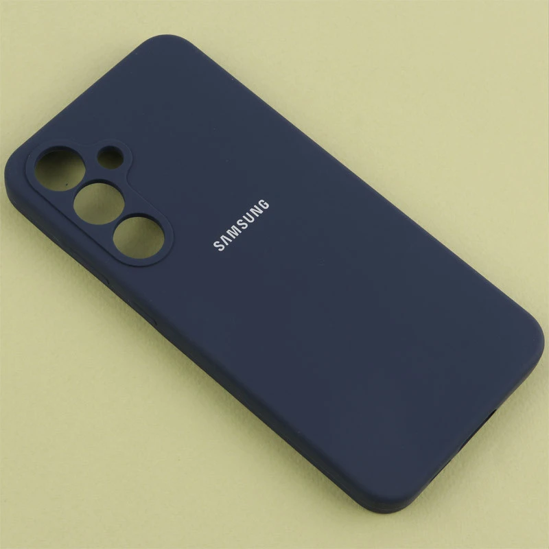 قاب سیلیکونی اصلی زیربسته سامسونگ Galaxy S24 FE محافظ لنزدار
