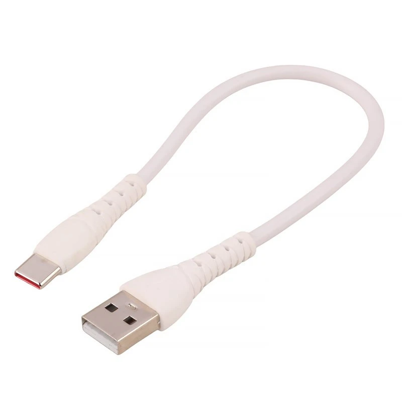 کابل کوتاه تایپ سی فست شارژ Shoosh SH-601C 6A 25cm