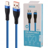 کابل تایپ سی فست شارژ Shoosh SH140C+ 5A 1.1m