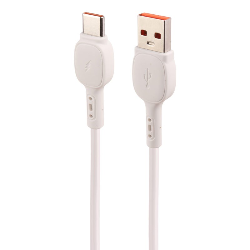 کابل تایپ سی فست شارژ Shoosh SH407C 5A 1.1m
