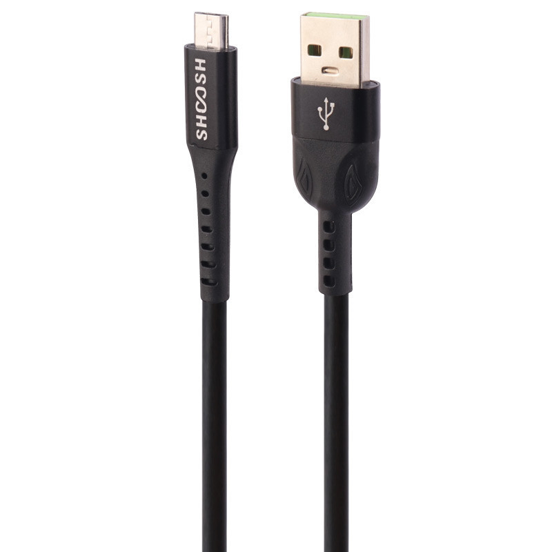 کابل تایپ سی فست شارژ Shoosh SH405C 5A 1.1m