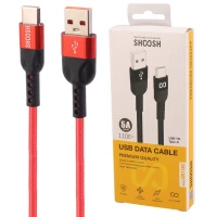 کابل تایپ سی فست شارژ Shoosh SH116C 5A 1.1m