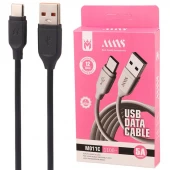 کابل تایپ سی فست شارژ MNS M011C 5A 1.1m