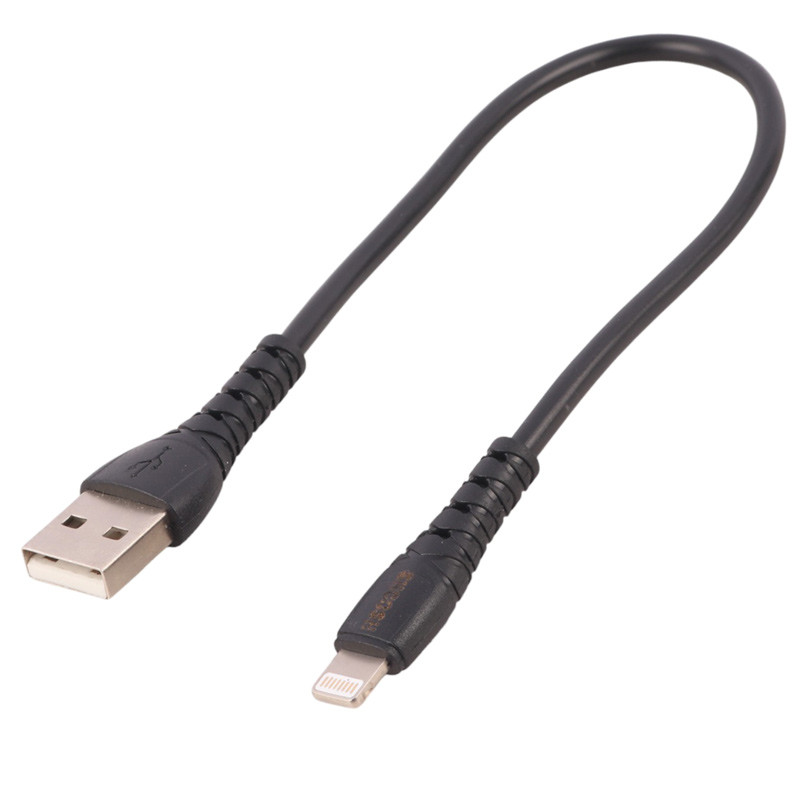 کابل کوتاه آیفونی فست شارژ Shoosh SH-601i 6A 25cm