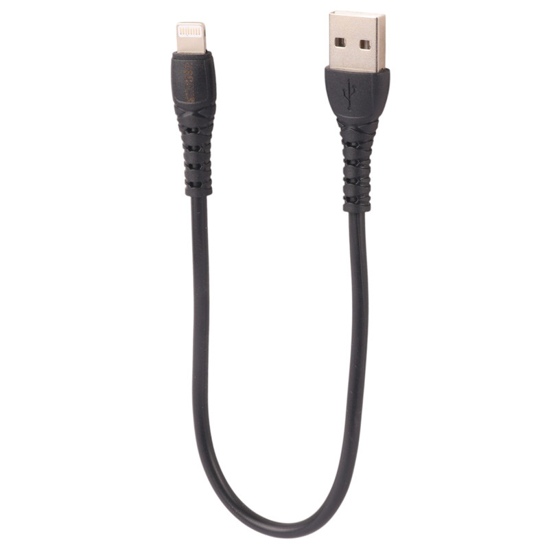 کابل کوتاه آیفونی فست شارژ Shoosh SH-601i 6A 25cm