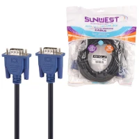کابل VGA 3+6 سان وست Sunwest طول 10 متر