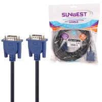 کابل VGA 3+4 سان وست Sunwest طول 5 متر