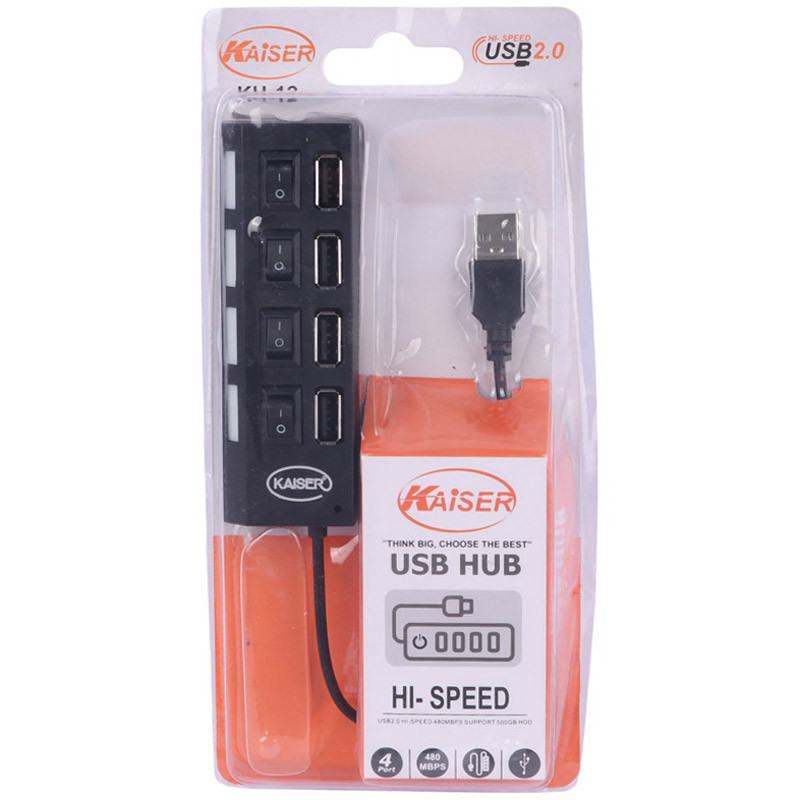 هاب 4 پورت USB 2.0 کایزر KH-12