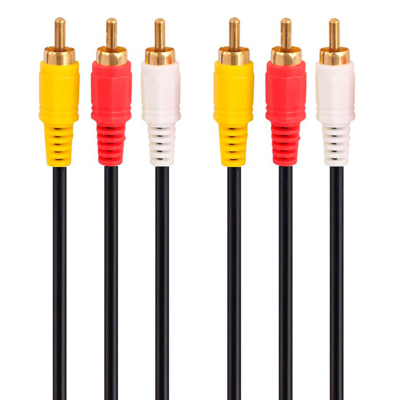 کابل 3 به 3 Sunwest AV RCA 3m
