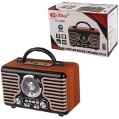 رادیو اسپیکر بلوتوثی رم و فلش خور Puxing PX-30BT + ریموت کنترل