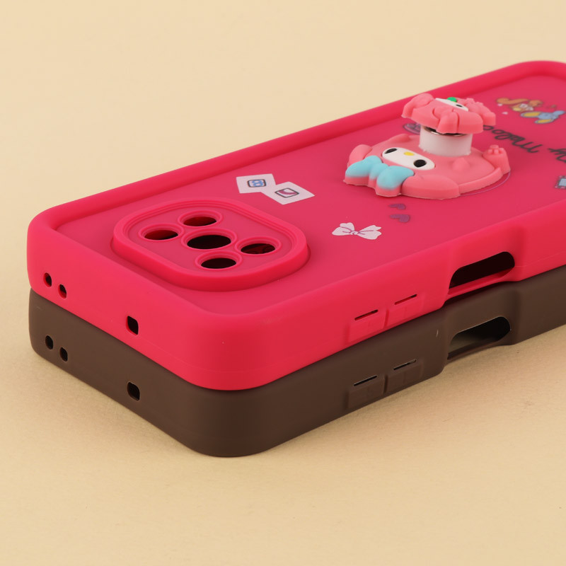 قاب سولید شیائومی Poco X3 / X3 NFC / X3 Pro اسپینردار محافظ لنزدار