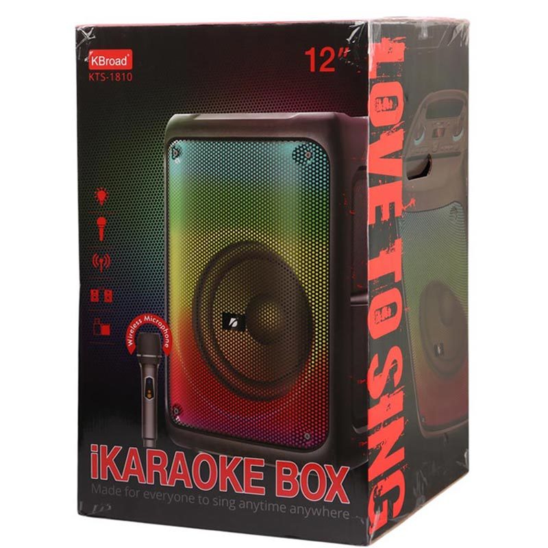 اسپیکر بلوتوثی کی برود KTS-1810 + میکروفون