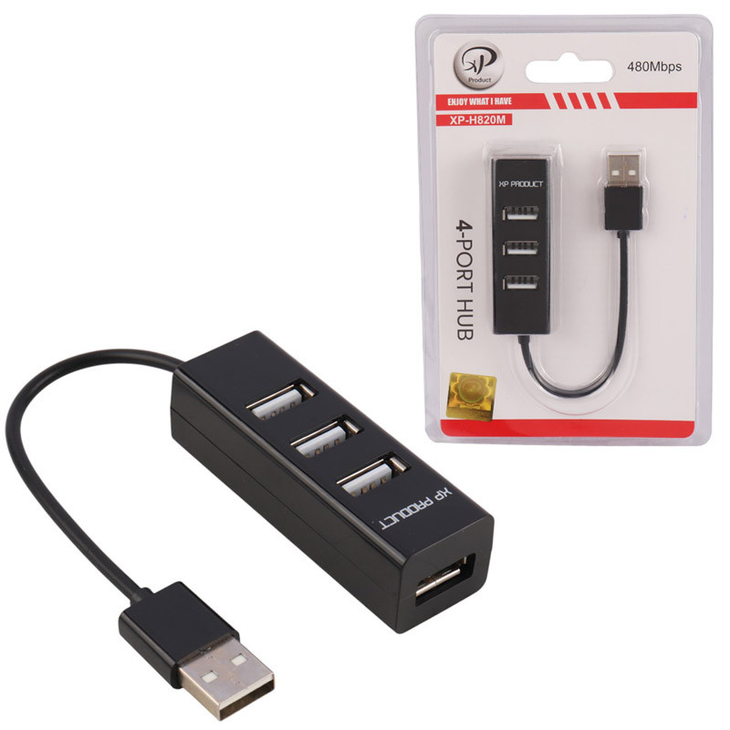 هاب 4 پورت USB 2.0 ایکس پی پروداکت XP-H820M