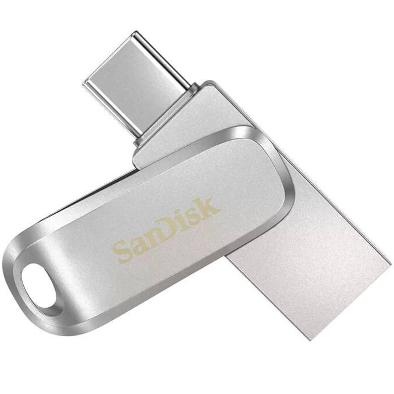 فلش 32 گیگ سن دیسک SanDisk Ultra Dual Drive Luxe OTG Type-C USB3.2