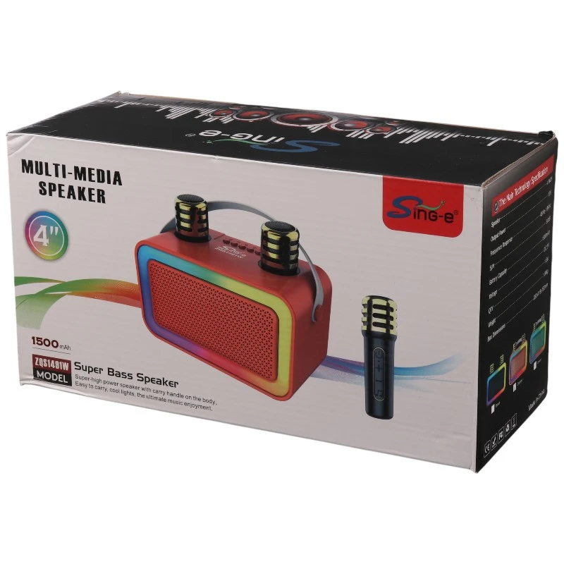 اسپیکر بلوتوثی سینگ ای ZQS1491W + میکروفون