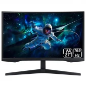 مانیتور گیمینگ خمیده سامسونگ Odyssey G5 G55C سایز 27 اینچ