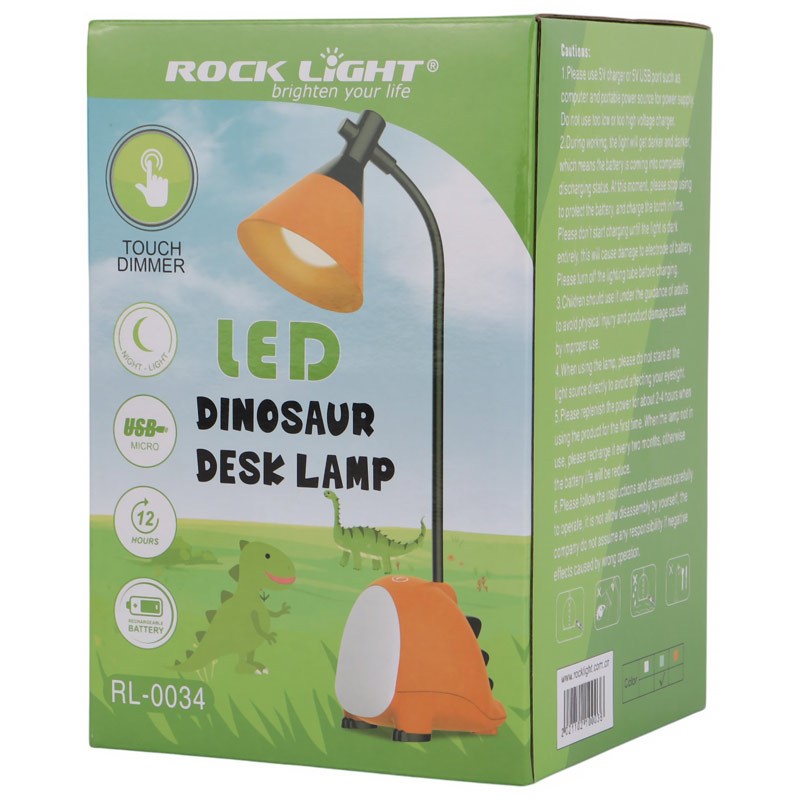 چراغ مطالعه شارژی راک لایت Rock Light RL-0034