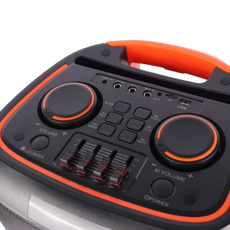 اسپیکر چمدانی بلوتوثی ایکس پی پروداکت XP-M1220M + میکروفون و ریموت کنترل