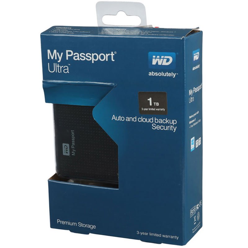 هارد اکسترنال وسترن دیجیتال Western Digital My Passport Ultra Copy 1TB