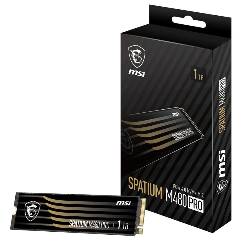 حافظه SSD ام اس آی MSI Spatium M480 Pro 1TB M.2