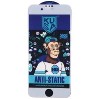 گلس آنتی استاتیک Kusa آیفون iPhone 6 / 6s سفید