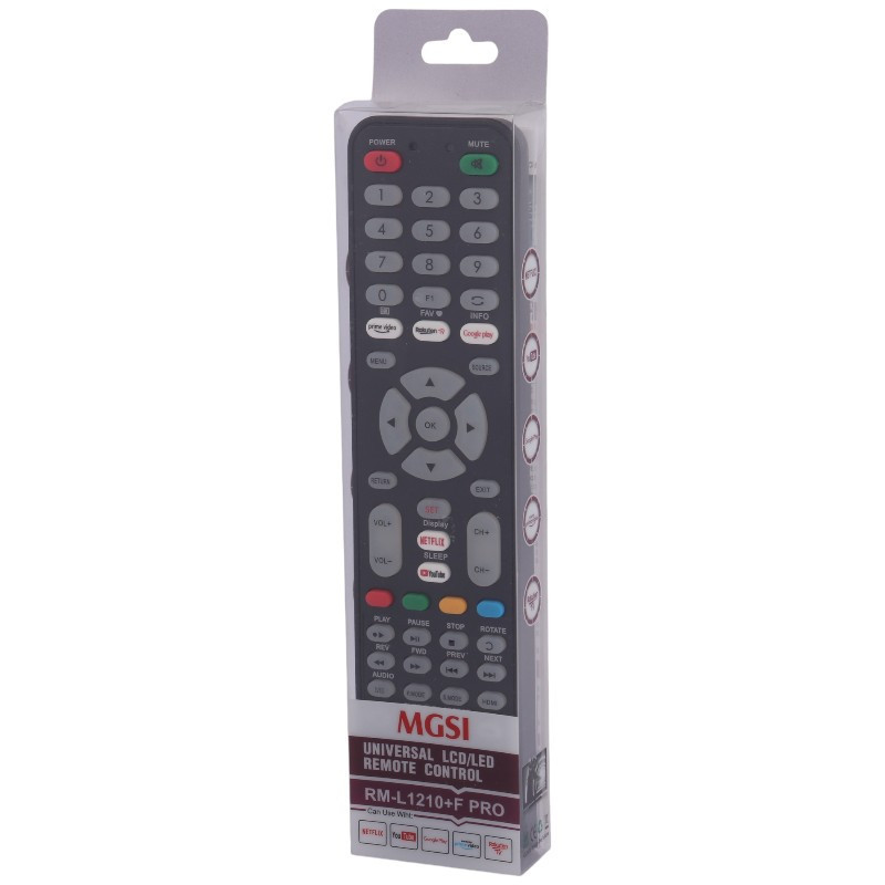 کنترل همه کاره تلویزیون MGSI RM-L1210+F PRO