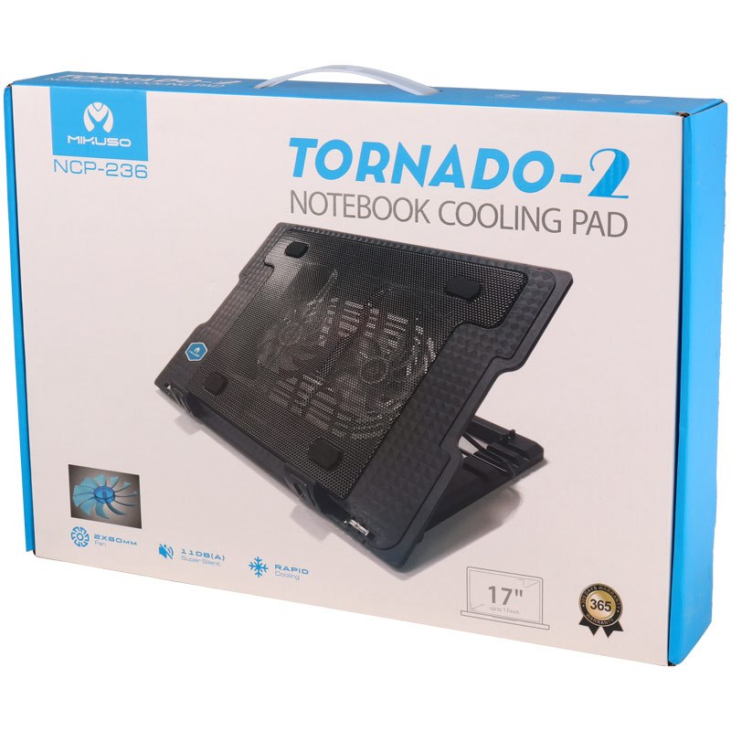 کول پد لپ تاپ Mikuso Tornado-2 NCP-236